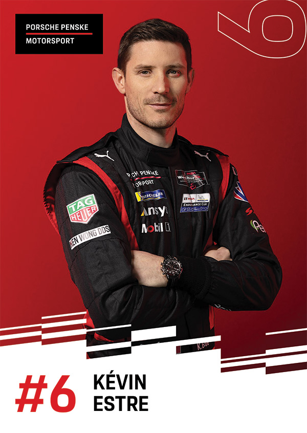 Team Penske Kevin Estre Autograph Card