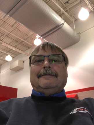 Team Penske parts manager Pat Hawley