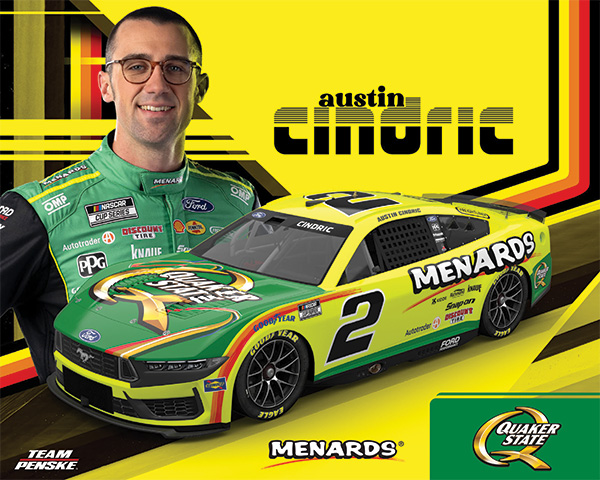 Austin Cindric - 2025 Discount Tire Hero Card