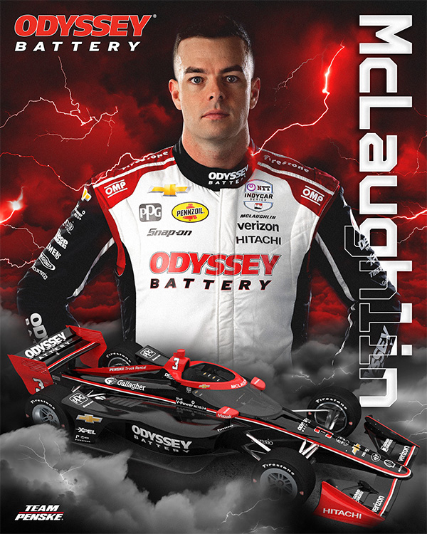 Team Penske Scott McLaughlin Autograph Card