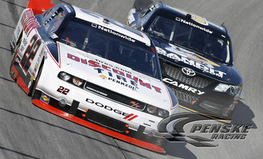 Keselowski Rallies to a 4th-Place Finish at Chicagoland