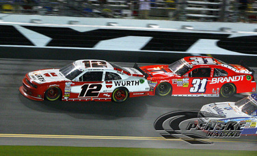 Hornish Survives Daytona Wrecks to Finish 10th