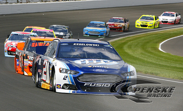 Keselowski Finishes 21st at Indianapolis