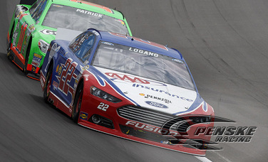 Logano Collected in Accident Relegating Him to 39th