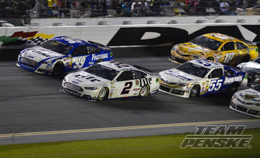 Keselowski Races to a Third-Place Finish in Daytona 500