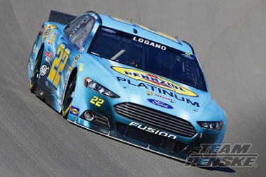 Logano Earns Second-Straight Front Row Start of 2015