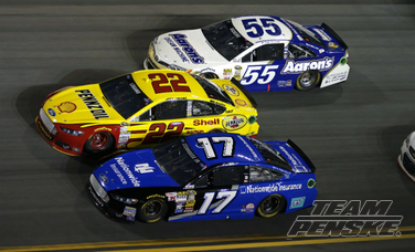 Logano Finishes 11th in Rain-Delayed Daytona 500