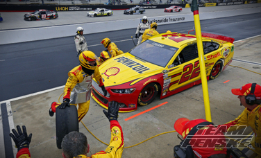 Logano Salvages a Top-20 Finish at Bristol