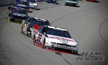 Ryan Blaney Finishes Second at Iowa Speedway