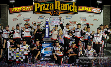 Keselowski Wins U.S. Cellular 250 at Iowa Speedway