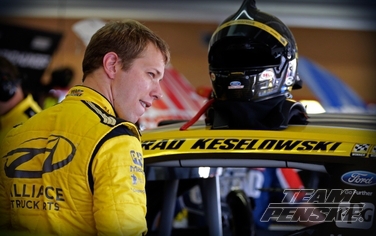 Keselowski Places Team Penske On Front Row at Atlanta