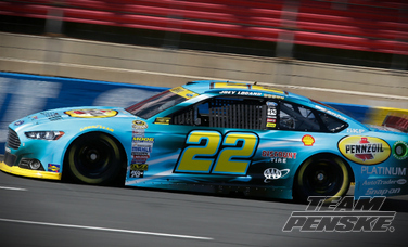 Point Leader Logano Leads Team Penske In Qualifying 