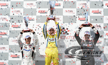 Castroneves Earns 2nd Win of the Season in Edmonton