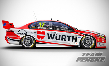 Wurth Australia Launches DJR Team Penske Partnership