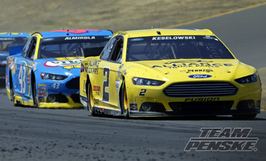 Keselowski Struggles With Handling Issues at Sonoma