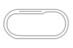 The Milwaukee Mile track map