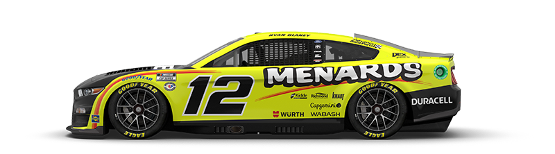 No. 12 Menards Ford Mustang